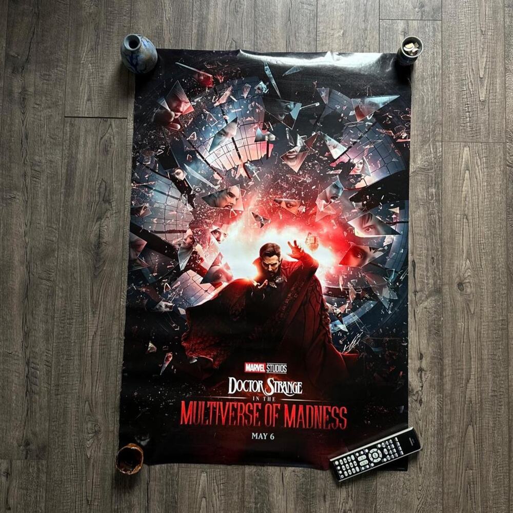 2022 Marvel Doctor Strange Multiverse of Madness Movie Promo Poster